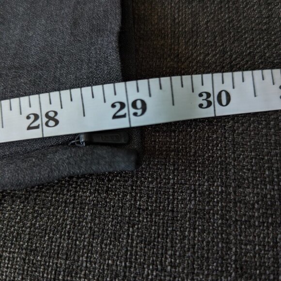 Vince Tab Front Leather Accent Trousers with Ankle Zip - Picture 13 of 13